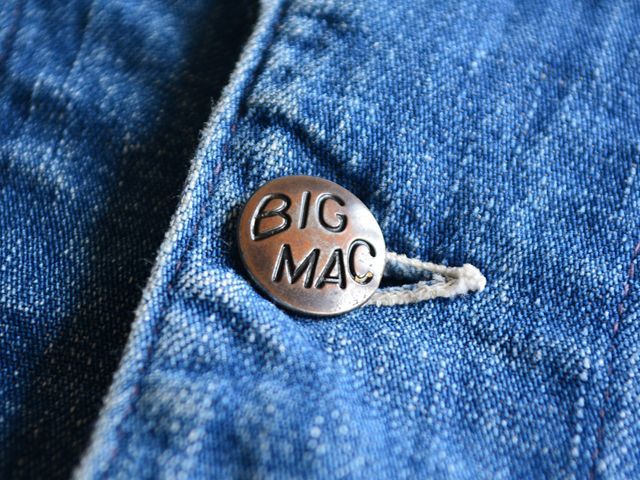 1960s BIG MAC デニムカバーオール 実寸40 - 古着屋HamburgCafe