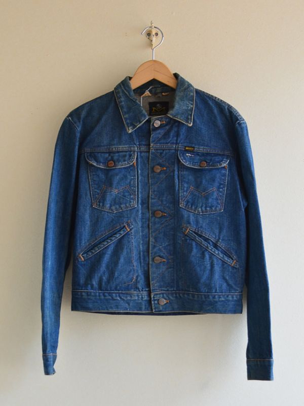 1970s MAVERICK デニムジャケット 表記38 - 古着屋HamburgCafe