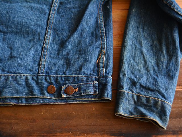 1970s MAVERICK デニムジャケット 表記38 - 古着屋HamburgCafe