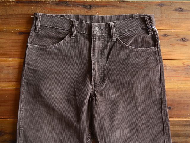1980s Levi's 519コーデュロイパンツ 表記w33 - 古着屋HamburgCafe