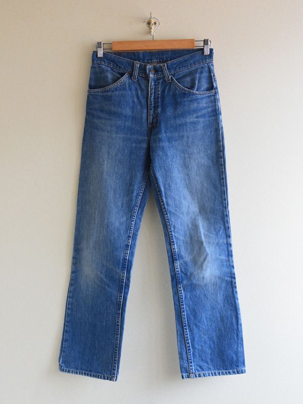 1970s Levi's 519デニム 表記w30 - 古着屋HamburgCafe
