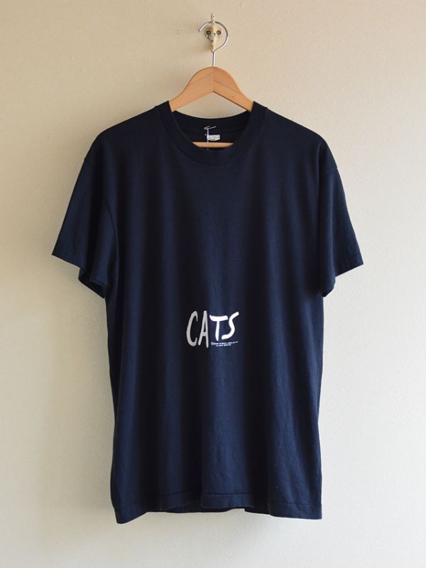 1980s ミュージカル CATS Tシャツ　表記XL