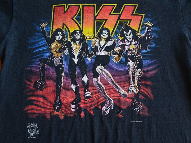 1990s KISS 20YEARS OF DESTRUCTION Tシャツ 表記XL - 古着屋HamburgCafe