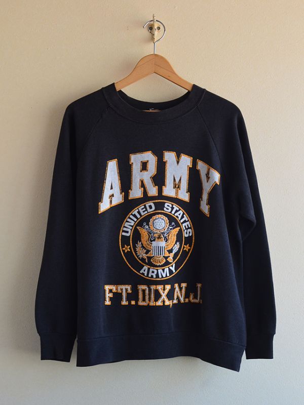 80s ヴィンテージ army スウェット - スウェット