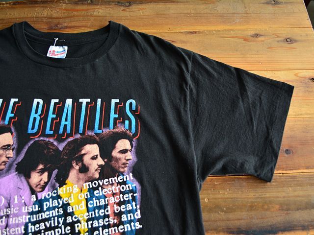 1990s THE BEATLES Tシャツ 表記XL - 古着屋HamburgCafe