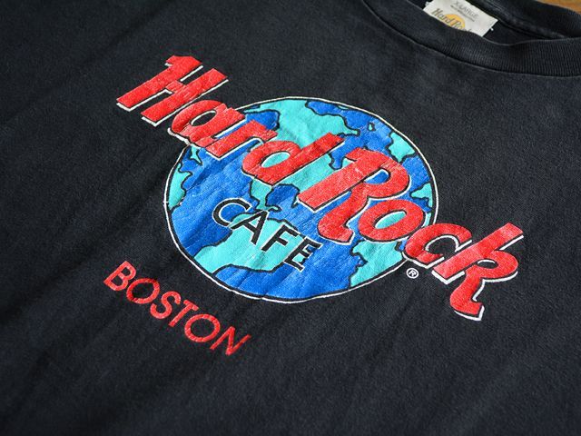 1990s Hard Rock Cafe Tシャツ BOSTON 表記XL - 古着屋HamburgCafe