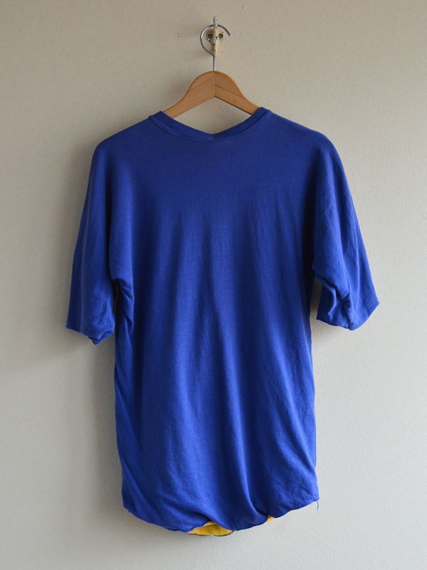 BLUE BLUE ブルーブルー ラッセル ボーダー リバーシブル tシャツ