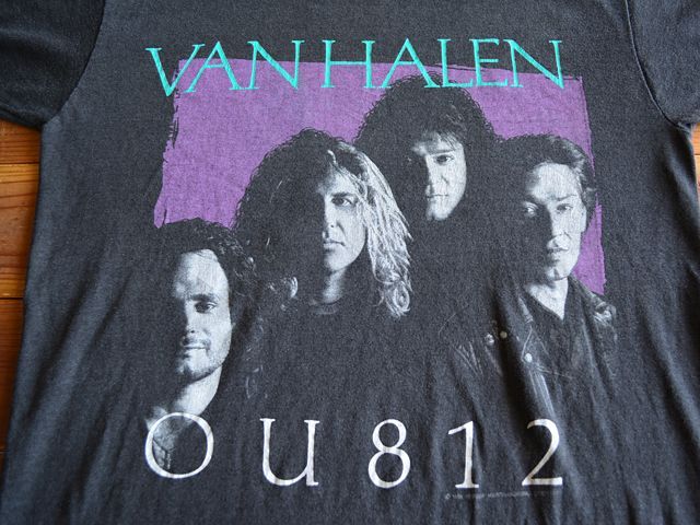 ☆Vintage 1988 van halen tour Tシャツ