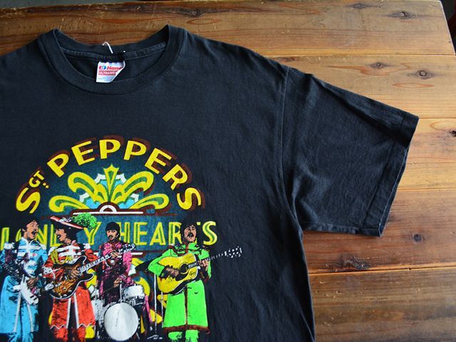 1990s THE BEATLES Sgt.Pepper's Lonely Hearts Club Band 25TH ANNIVERSARY  Tシャツ　表記L