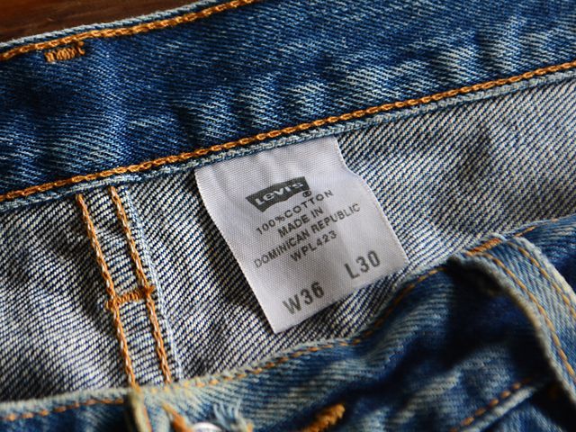 1990s〜 Levi's 501　表記w36