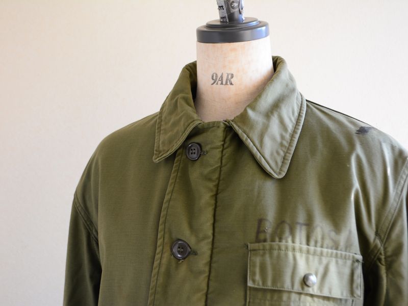 70s　US NAVY A-2 デッキジャケット