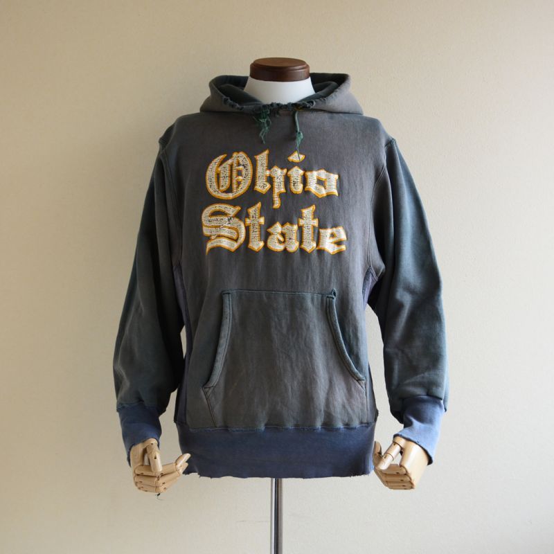 Champion 80s Ohio State リバースウィーブ パーカー