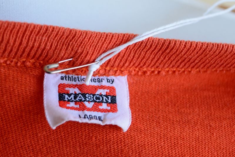 1960s MASON Tシャツ ALL COTTON 表記L - 古着屋HamburgCafe