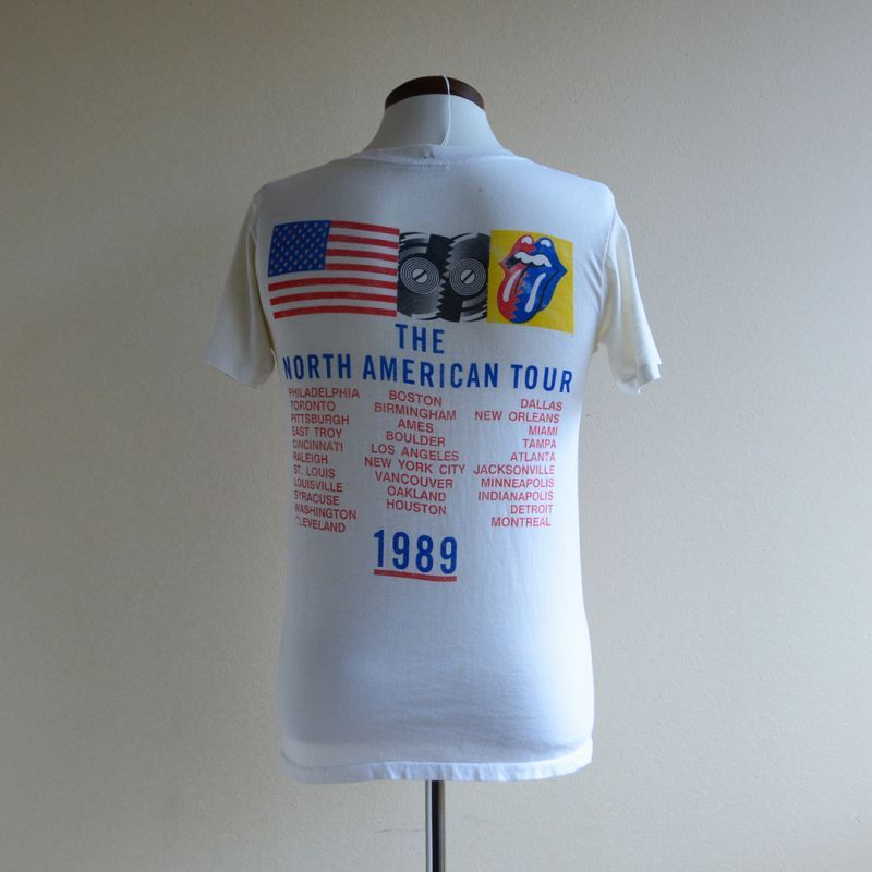 ローリングストーンズ 1989ツアーTシャツ - Tシャツ/カットソー(半袖 