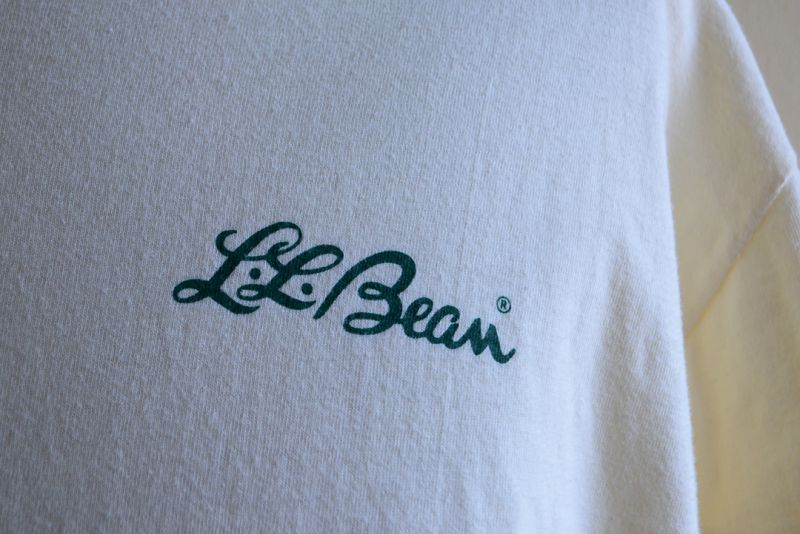 1990s L.L.Bean ロゴプリントTシャツ 表記XL - 古着屋HamburgCafe