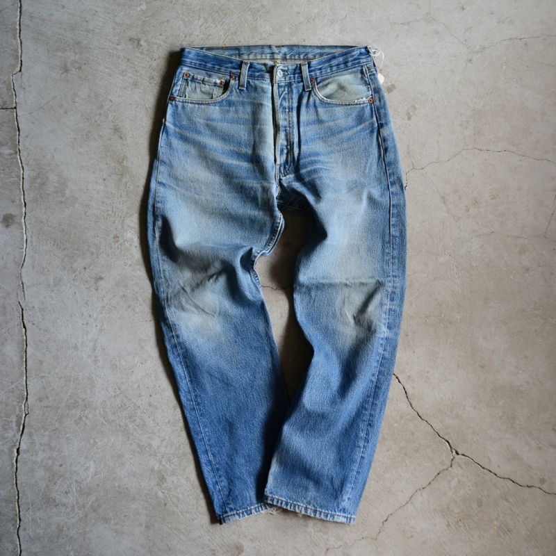 a1073 levis リーバイス 501 W33 ダメージ  ユーロリーバイス