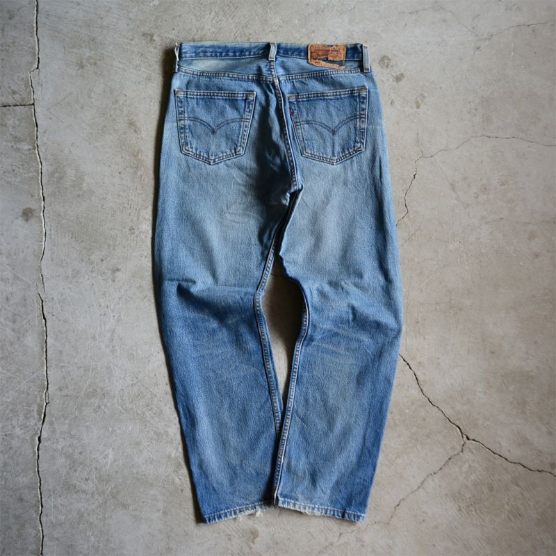 a1073 levis リーバイス 501 W33 ダメージ  ユーロリーバイス