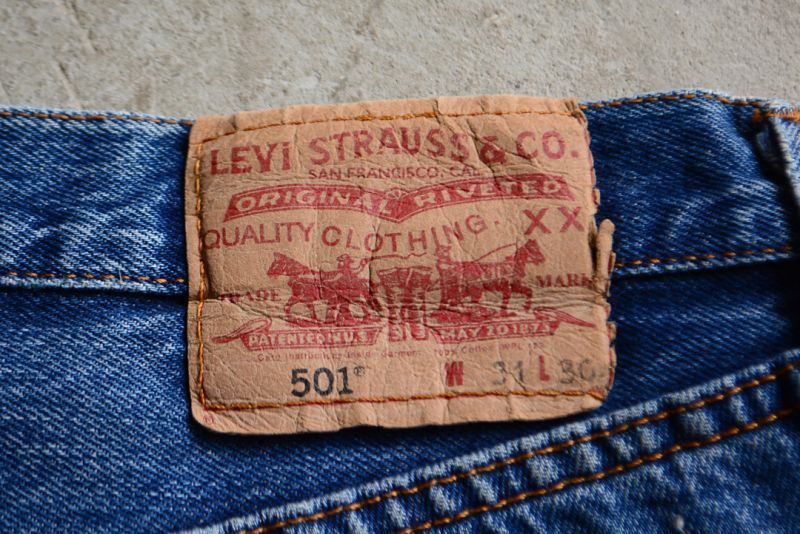 EURO LEVI'S 501　表記w31