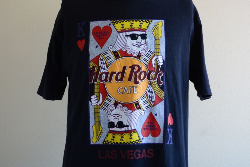 1990s Hard Rock Cafe Tシャツ Las Vegas 表記L - 古着屋HamburgCafe