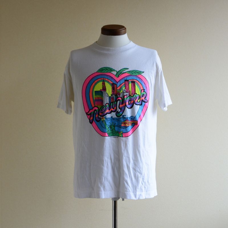 1980s-90s The Big Apple Tシャツ 実寸ML - 古着屋HamburgCafe