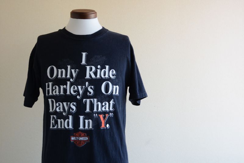 1990s Harley-Davidson Tシャツ 表記M - 古着屋HamburgCafe