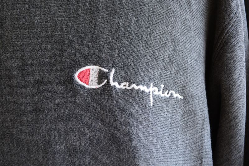 Champion リバースウィーブ　Black Vintage