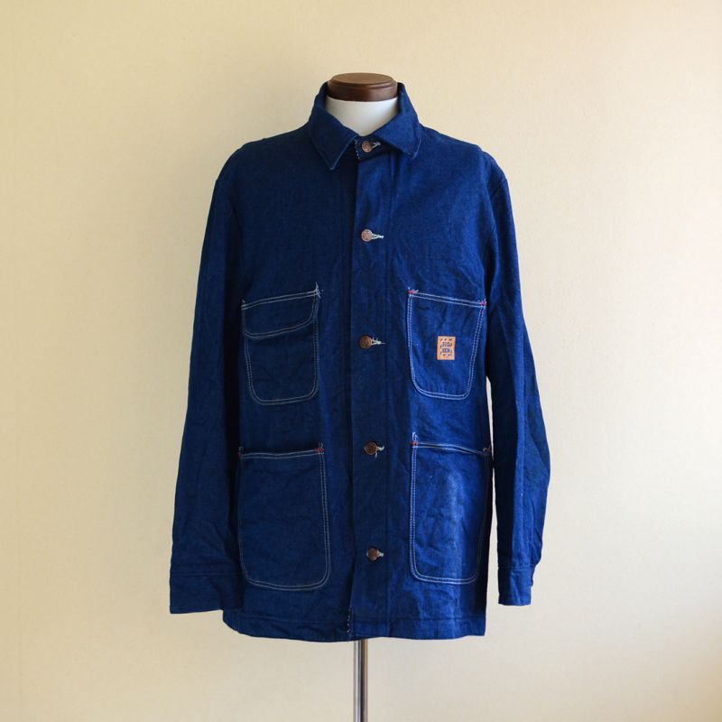 1980s BIGBEN デニムカバーオール 表記40 - 古着屋HamburgCafe