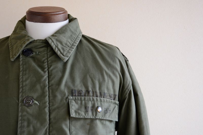 1960s US.NAVY A-2デッキジャケット ステンシル入り 表記MEDIUM - 古着