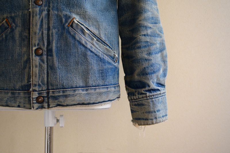 1970s Levi's デニムボアジャケット 実寸36(S) - 古着屋HamburgCafe
