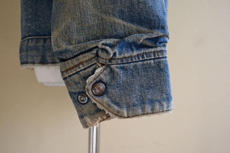 1970s Levi's デニムボアジャケット 実寸36(S) - 古着屋HamburgCafe