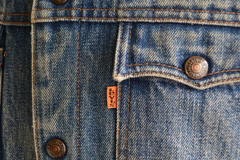 1970s Levi's デニムボアジャケット 実寸36(S) - 古着屋HamburgCafe