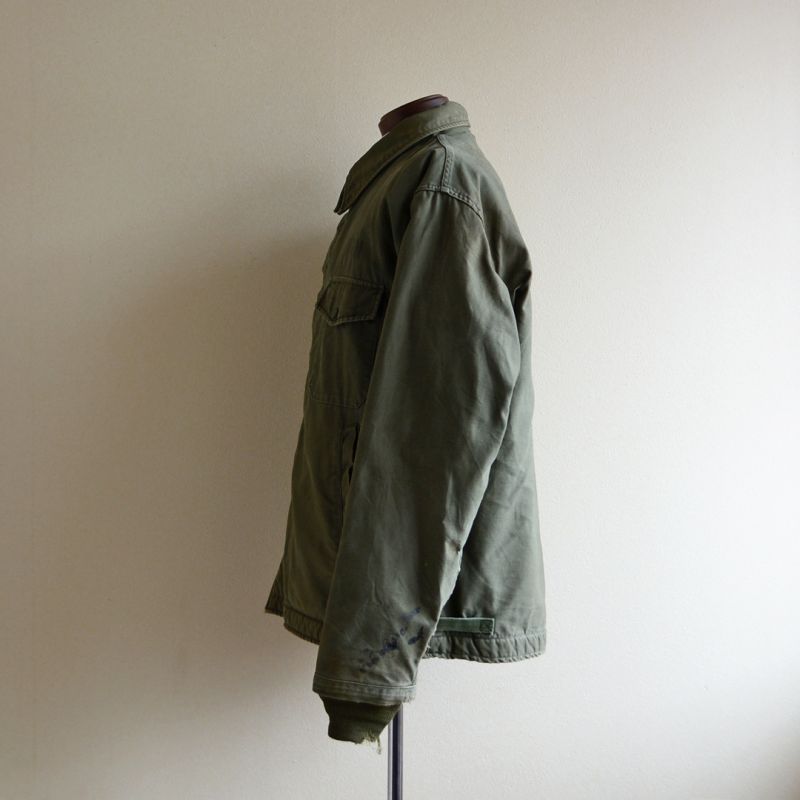 1960s US.NAVY A-2 バックステンシルデッキジャケット 初期型 実寸L