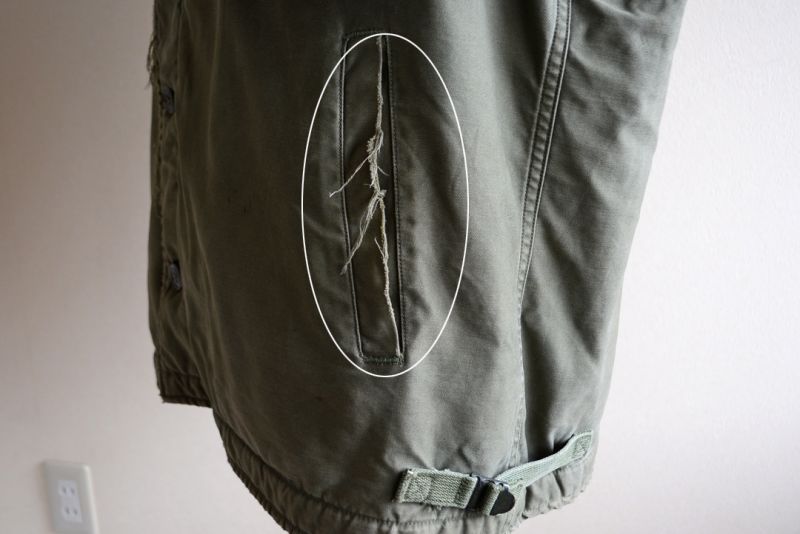 1960s US.NAVY A-2 バックステンシルデッキジャケット 初期型