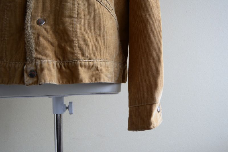 1970s Wrangler コーデュロイボアランチジャケット 表記44 - 古着屋
