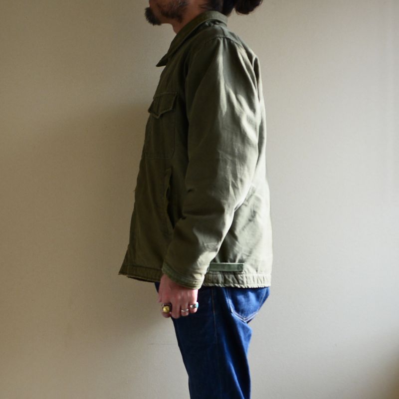 1960s US.NAVY A-2 バックステンシルデッキジャケット 初期型