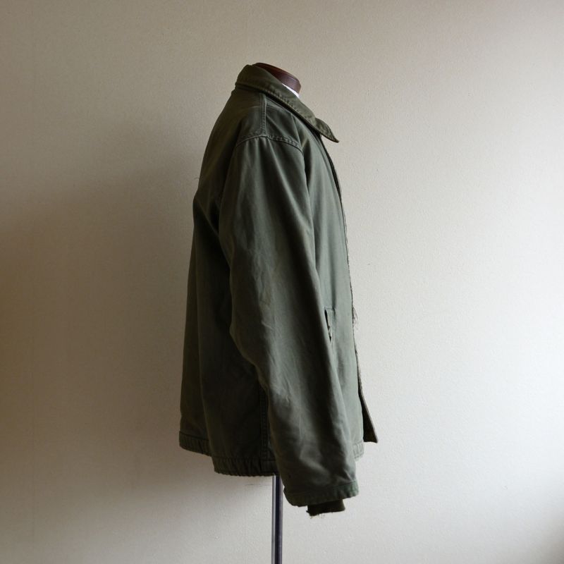 1960s US.NAVY A-2 バックステンシルデッキジャケット 初期型 実寸L