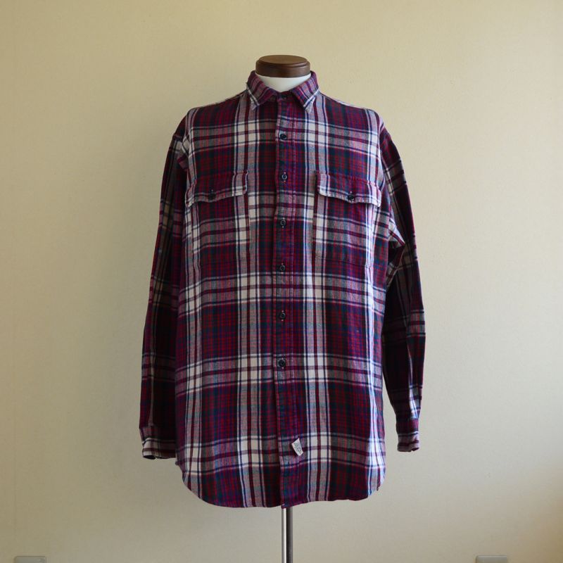 【美品】RRL HEAVY FLANNEL SHIRT フランネルシャツ