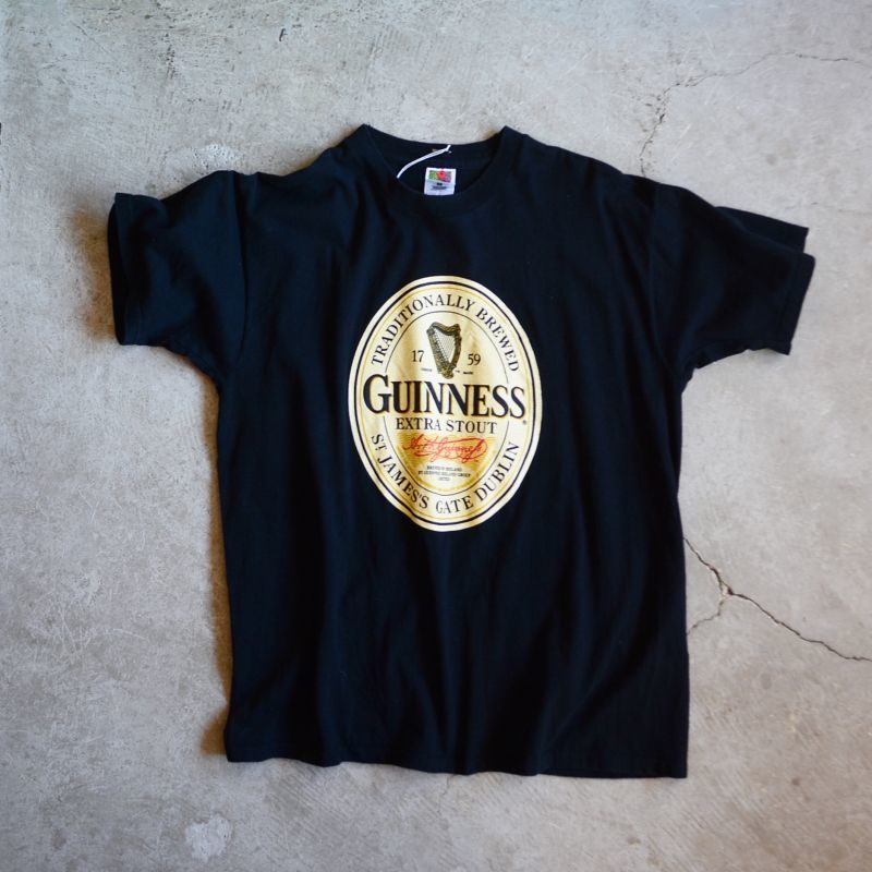 1990s〜 GUINNESS BEER Tシャツ 表記XL - 古着屋HamburgCafe