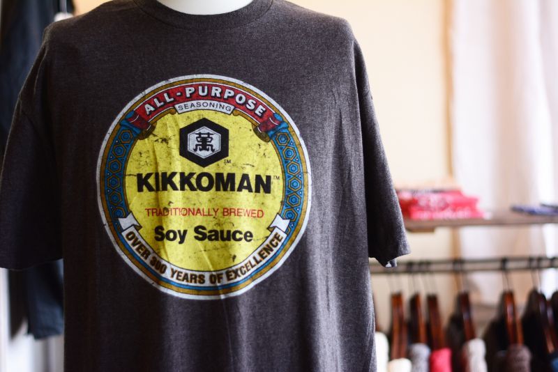 banjo tilfredshed guld KIKKOMAN Tシャツ 表記XL - 古着屋HamburgCafe