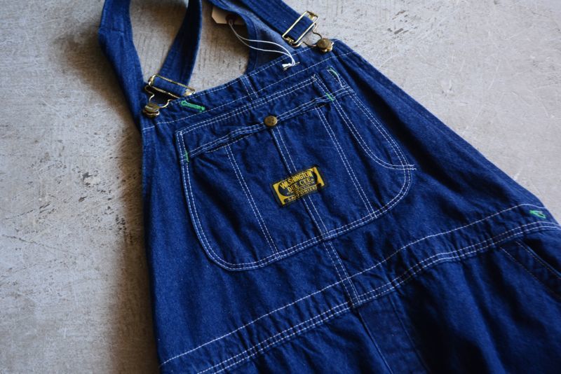 1970s WASHINGTON DEE CEE デニムオーバーオール 表記W42 L30 - 古着屋