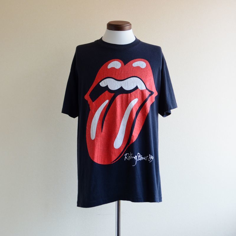 1980s THE ROLLING STONES THE NORTH AMERICAN TOUR 1989 Tシャツ 実寸