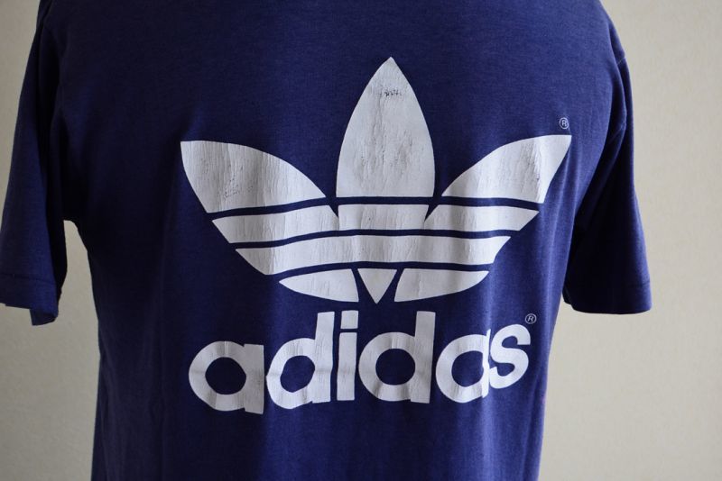 本日で出品終了 常田着 同型同色 old adidas トレフォイル tシャツ