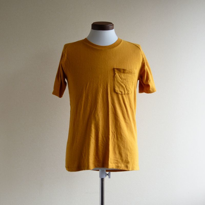 1960s HANES ポケットTシャツ　DEAD STOCK　表記M