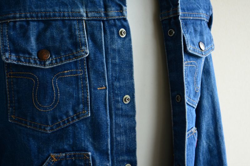 1970s BIG SMITH デニムジャケット 実寸36 - 古着屋HamburgCafe