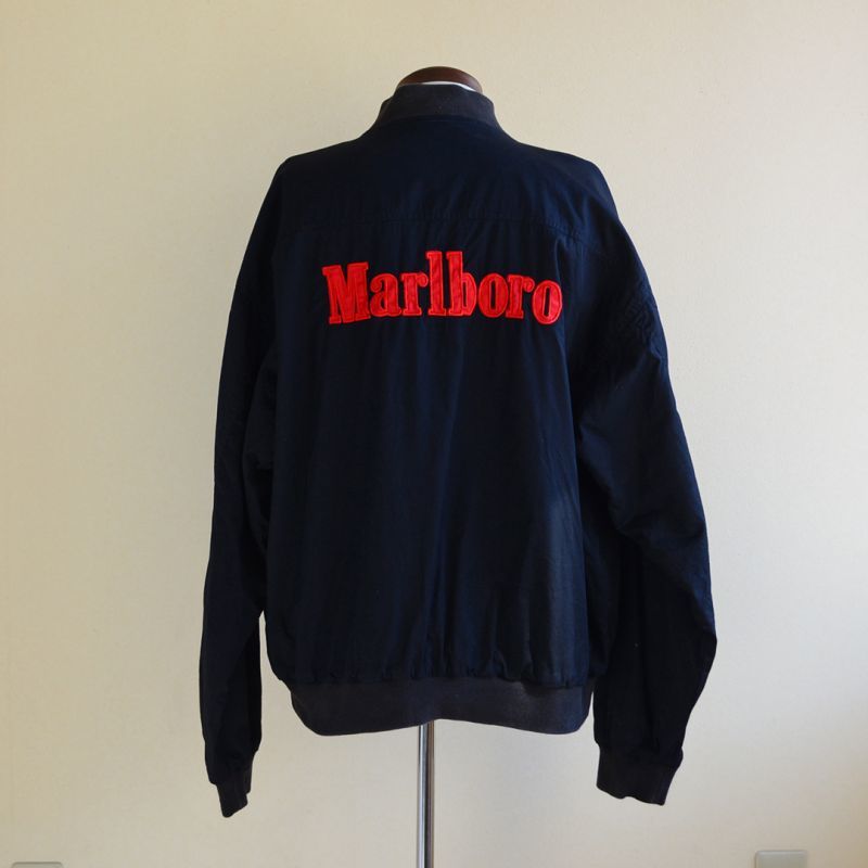 USA marlboro マルボロ リバーシブルジャケット ブルゾンまつの境界線_