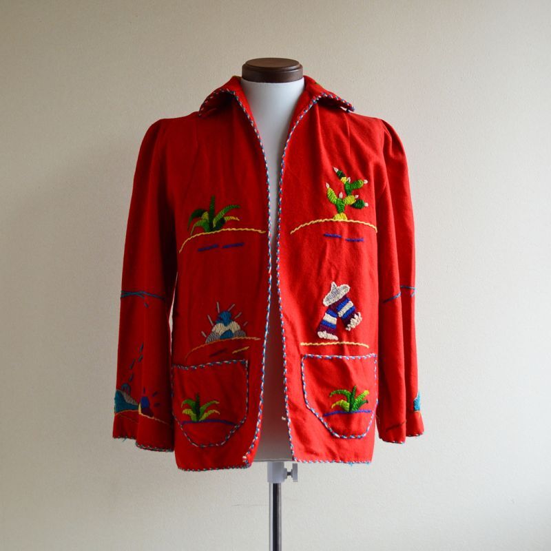 上等な 希少 Vintage Mexican Western Jacket asakusa.sub.jp