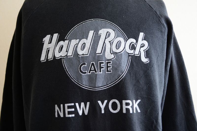 1990s Hard Rock CAFE ロゴスウェット NEW YORK 表記XL - 古着屋 