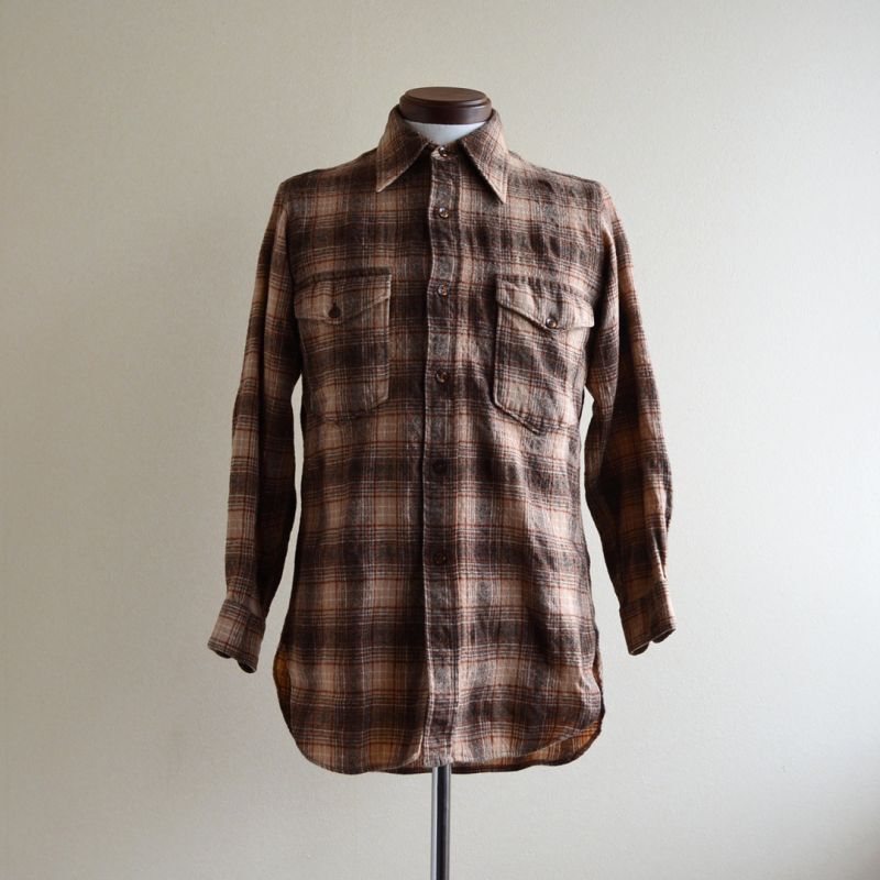 70s Pendleton ペンドルトン ウールシャツ-