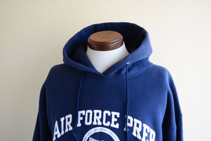 1990s The Cotton Exchange US.AIR FORCEロゴ リバースウィーブ