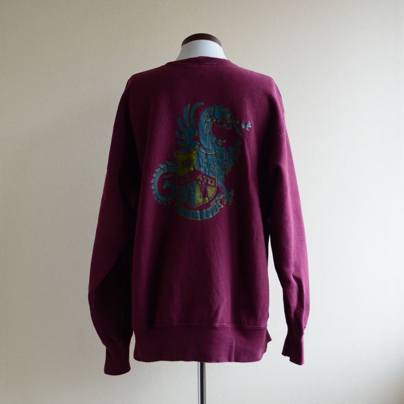 1990s Lee CROSS GRAIN リバースウィーブスウェット バックプリント